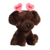 Aurora® - Love On The Mind™ - 6" Wuff You Chocolate Lab